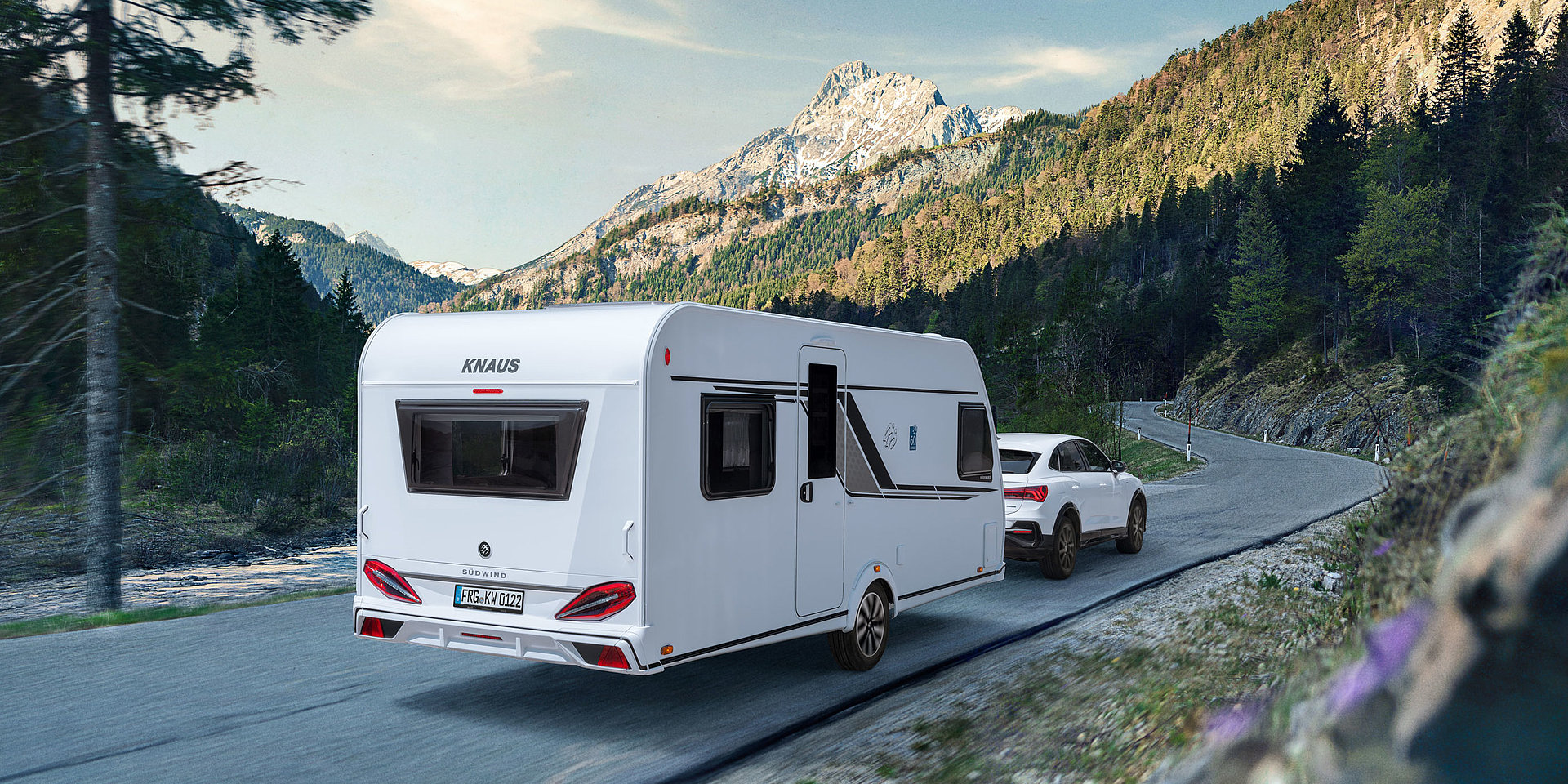 KNAUS Wohnwagen Fahrt 2022-2023