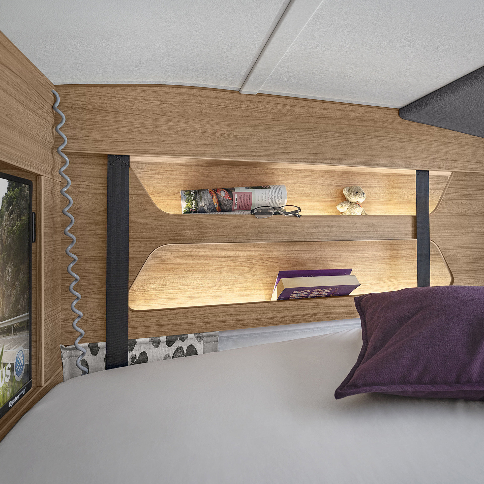 KNAUS VAN WAVE Interieur Doppelbett