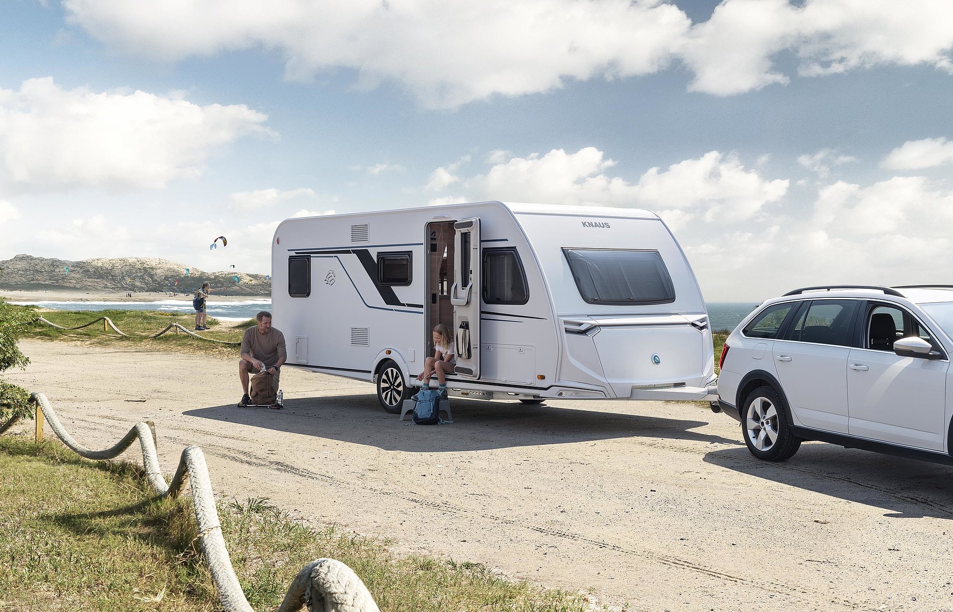 Knaus Wohnwagen Exterieur