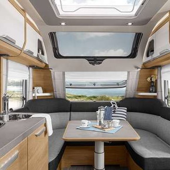 KNAUS Südwind 60 Years Wohnwagen Interieur 