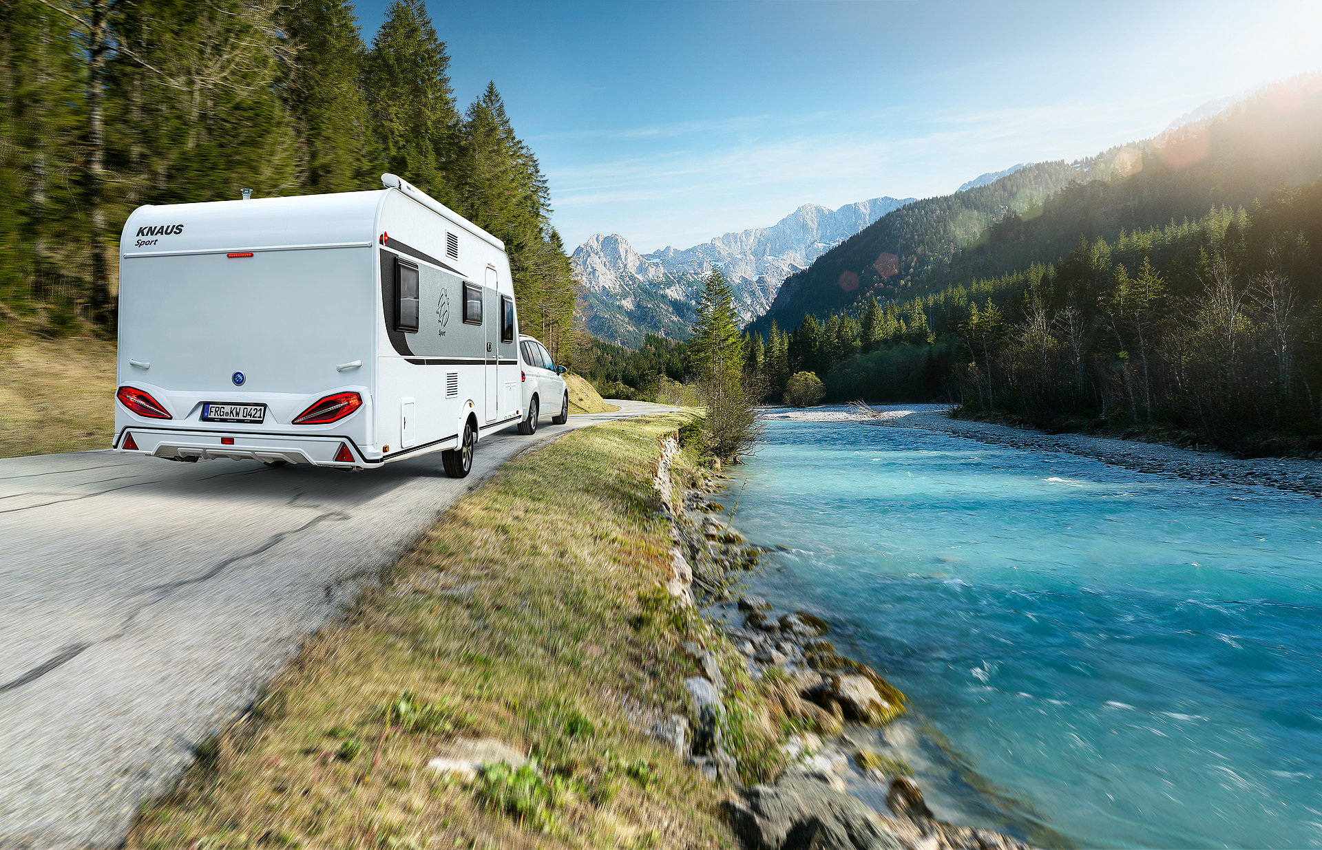 Knaus Wohnwagen Exterieur
